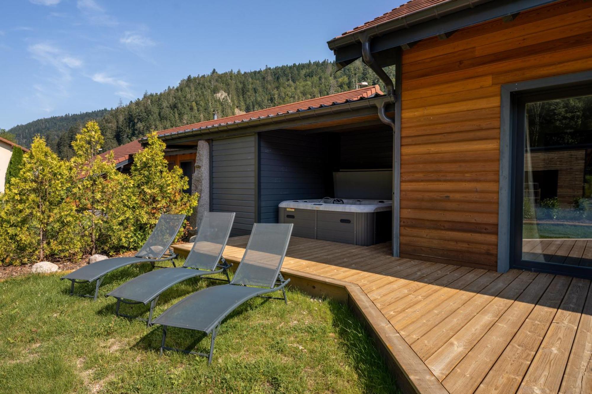 Chalet Nemesia Avec Spa A Gerardmer Gérardmer Exterior foto
